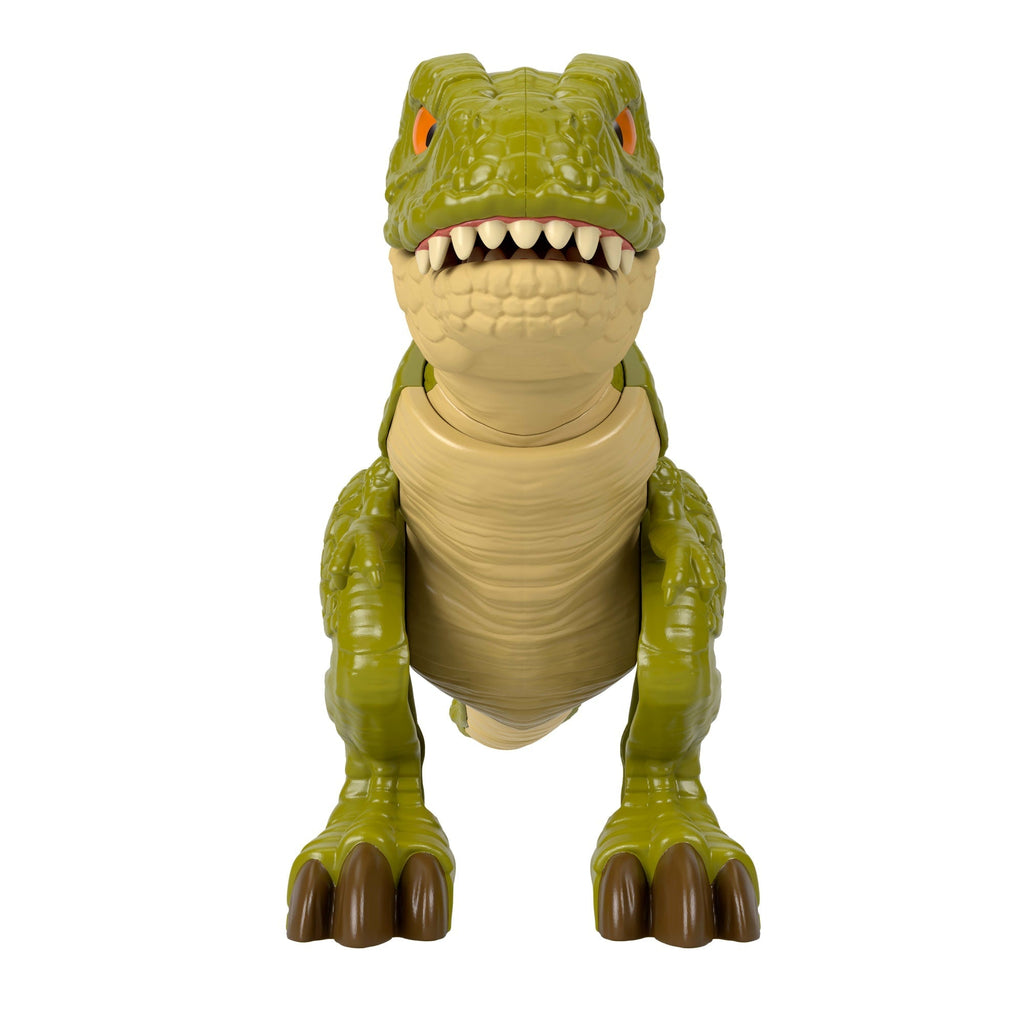 Fisher-Price Imaginext Jurassic World Rebirth Tyrannosaurus Rex Dinosaur Action Figure With Motion