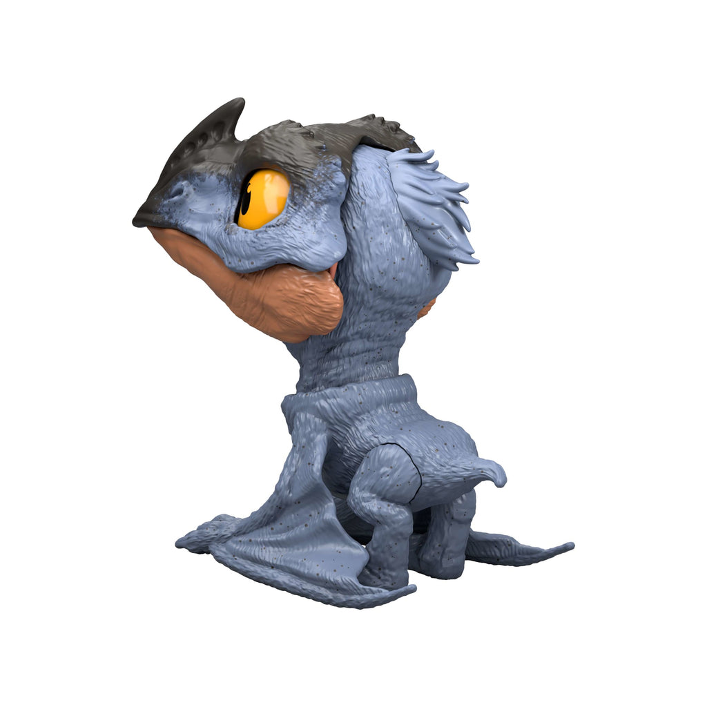 Jurassic World Mighty Little Biters Dinosaur Toy With Bite Action, Eye Change, Collectible Figure