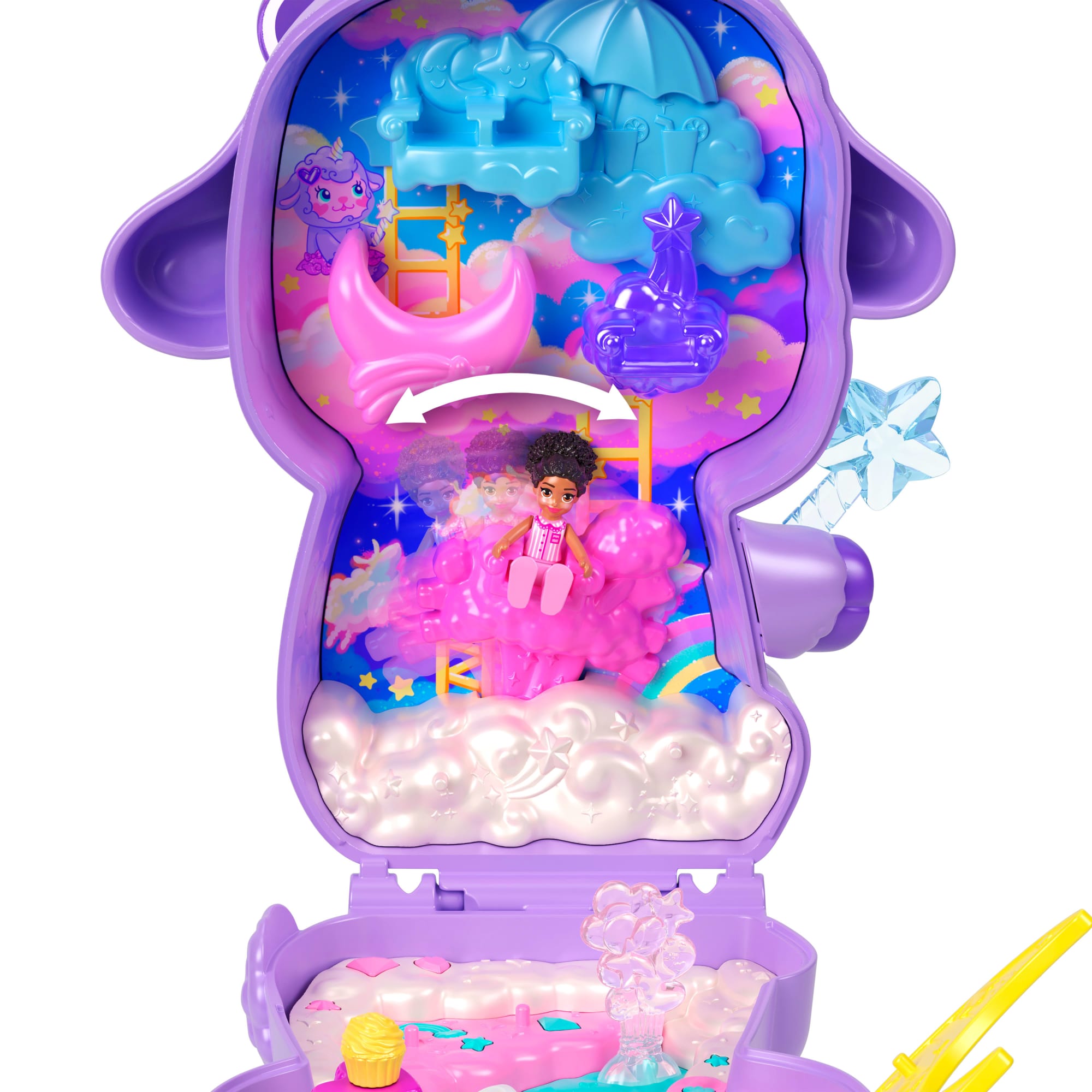 Polly Pocket Conjunto de Brinquedo Compacto Mundo dos Sonhos