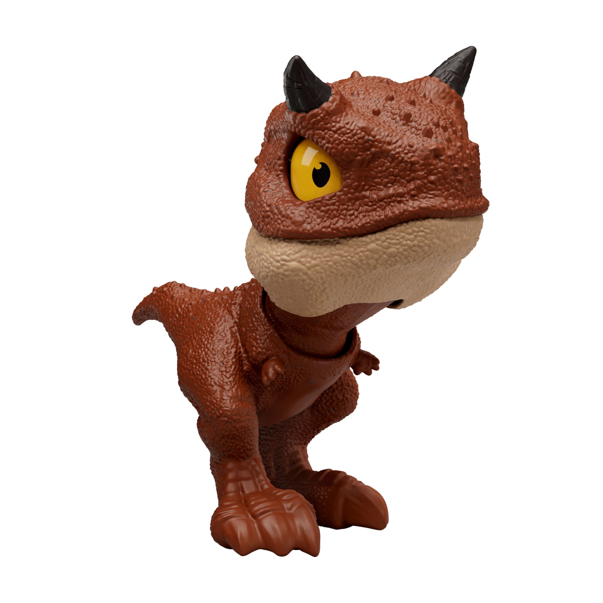 Jurassic World Mighty Little Biters Dinosaur Toy With Bite Action, Eye Change, Collectible Figure