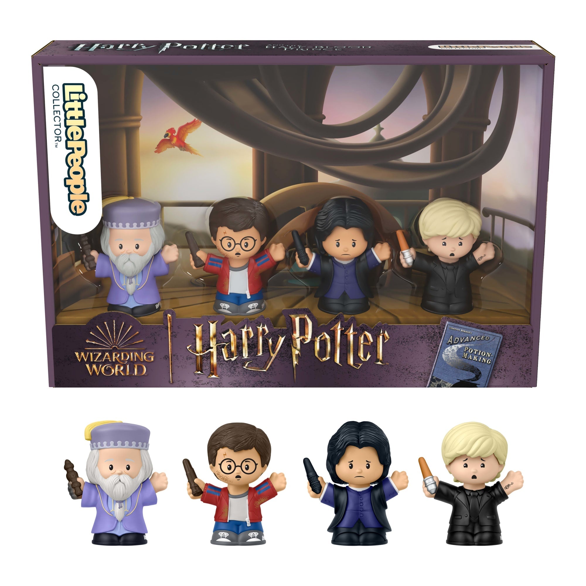 Little People Collector Figura de Brinquedo Pacote do Harry Potter Enigma do Príncipe