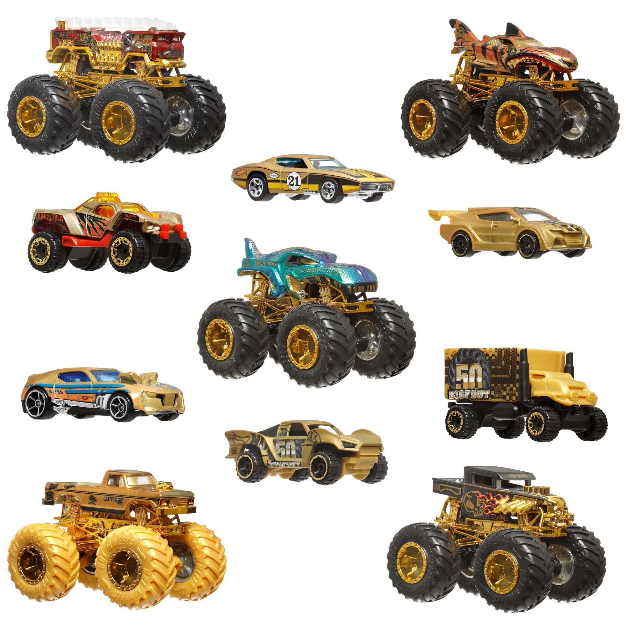Hot Wheels  Monster Trucks  Trophy Champions (Champions de Trophées)