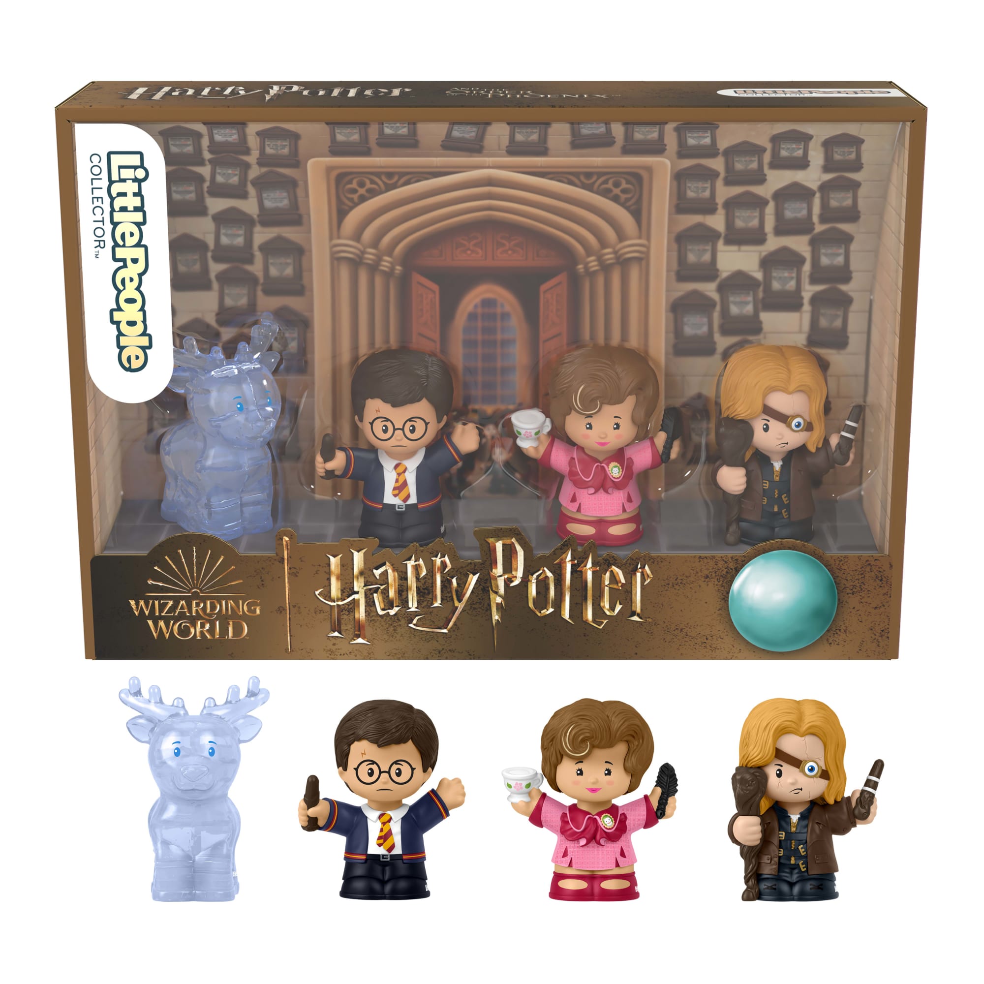 Little People Collector Figura de Brinquedo Pacote do Harry Potter Ordem da Fênix