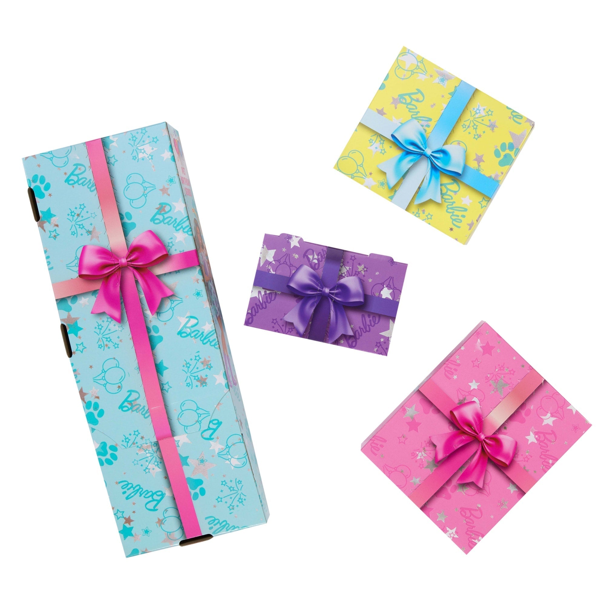 Barbie Party Unboxed Boneca Festa de Animais Vestido Rosa