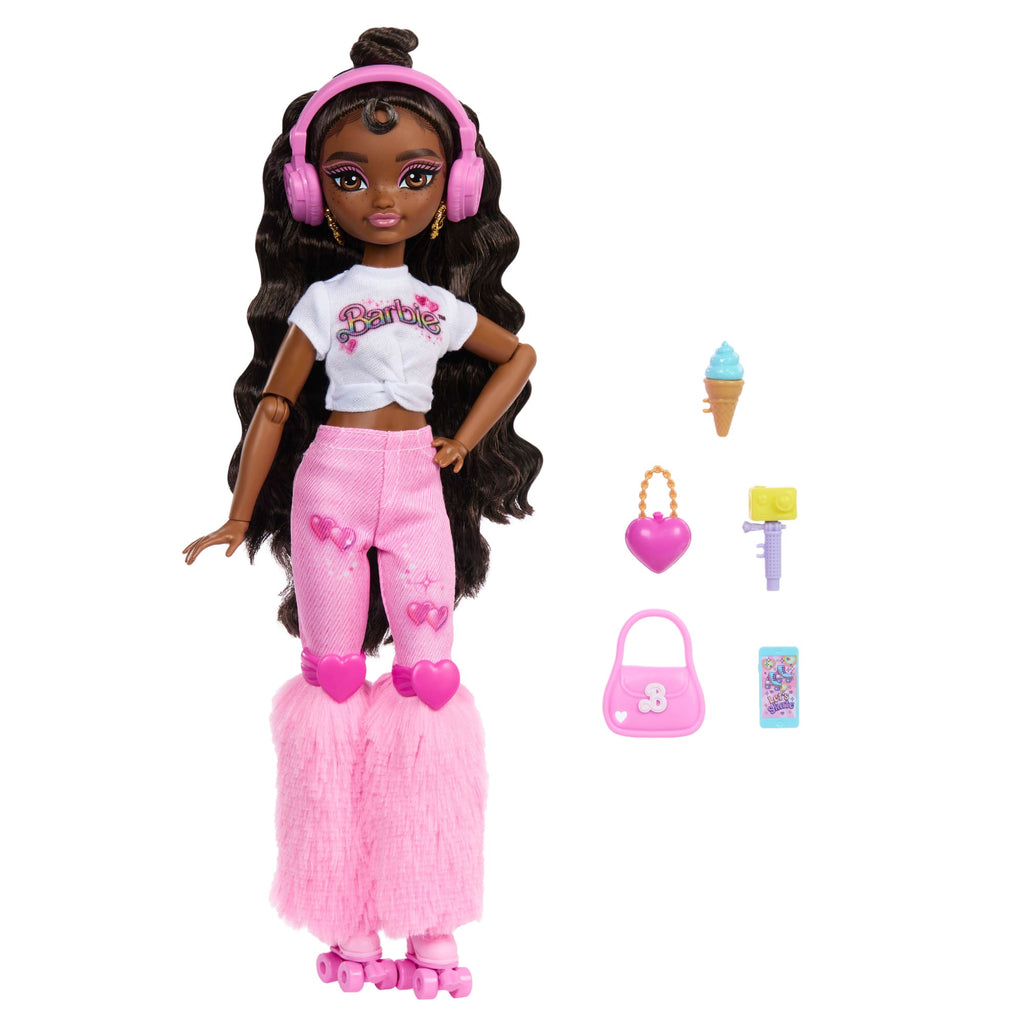 Barbie  Équipe de Rêve  Poupée  Barbie Brooklyn Patins à Roulettes