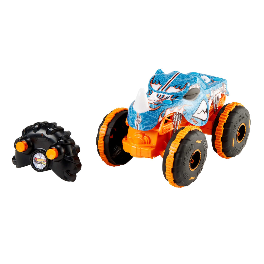 Hot Wheel  Monster Trucks  Échelle1:24  Rhinomite Rc, à Piles