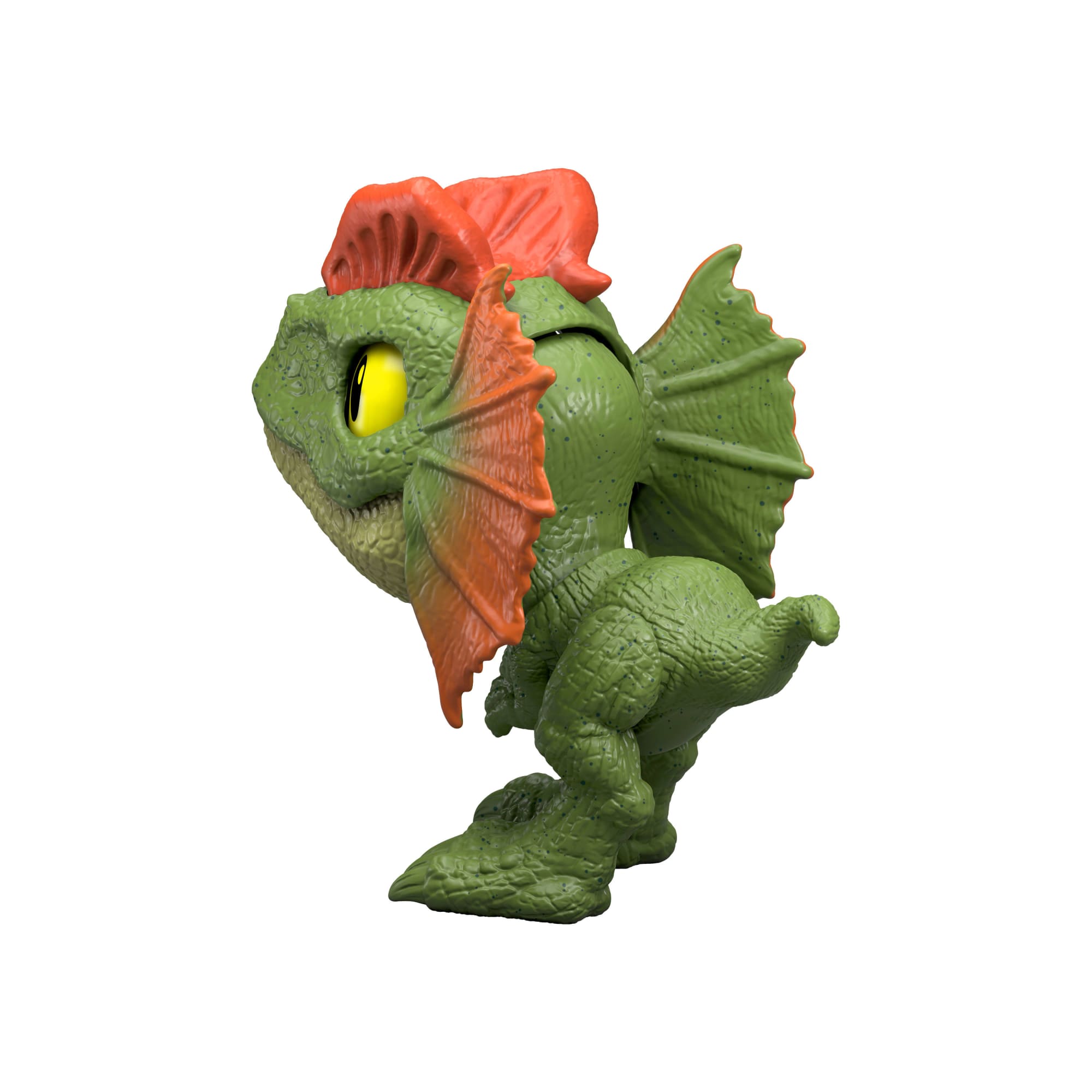 Jurassic World Mighty Little Biters Dinosaur Toy With Bite Action, Eye Change, Collectible Figure