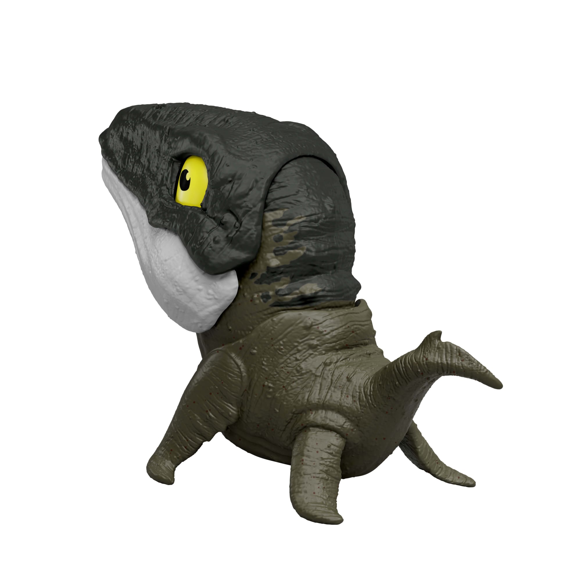 Jurassic World Mighty Little Biters Dinosaur Toy With Bite Action, Eye Change, Collectible Figure