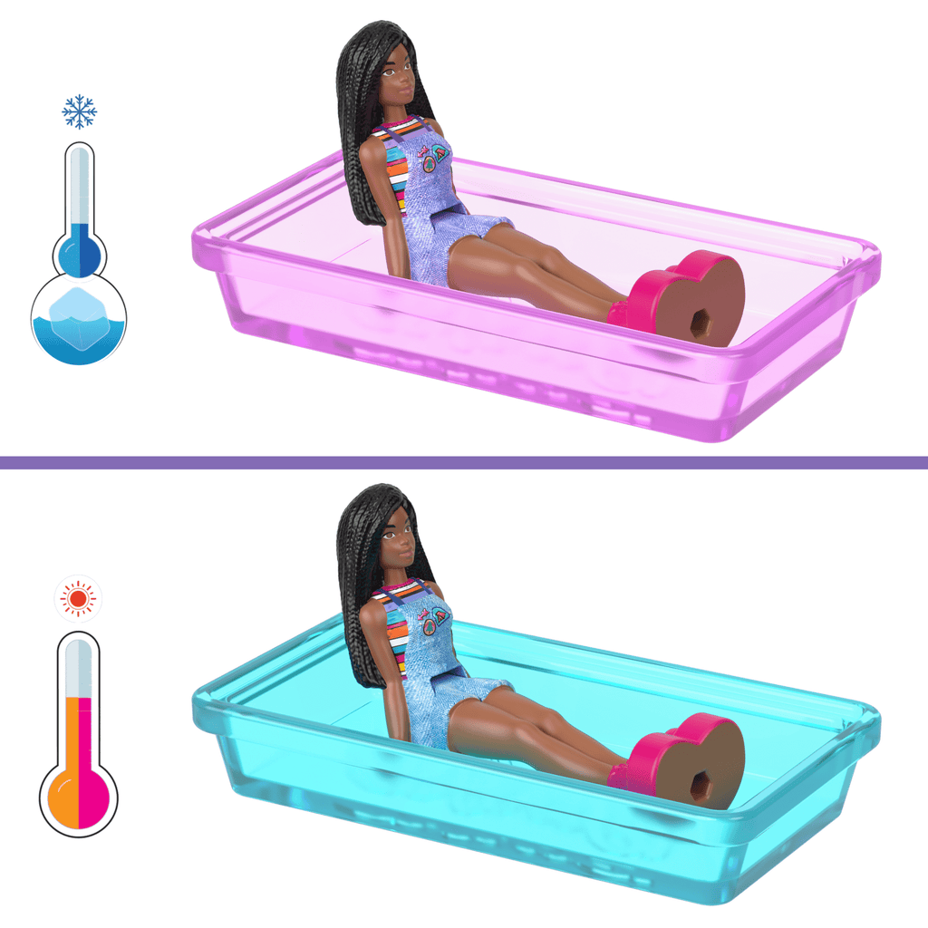 Barbie Mini BarbieLand Veículo para Boneca Trailer dos Sonhos