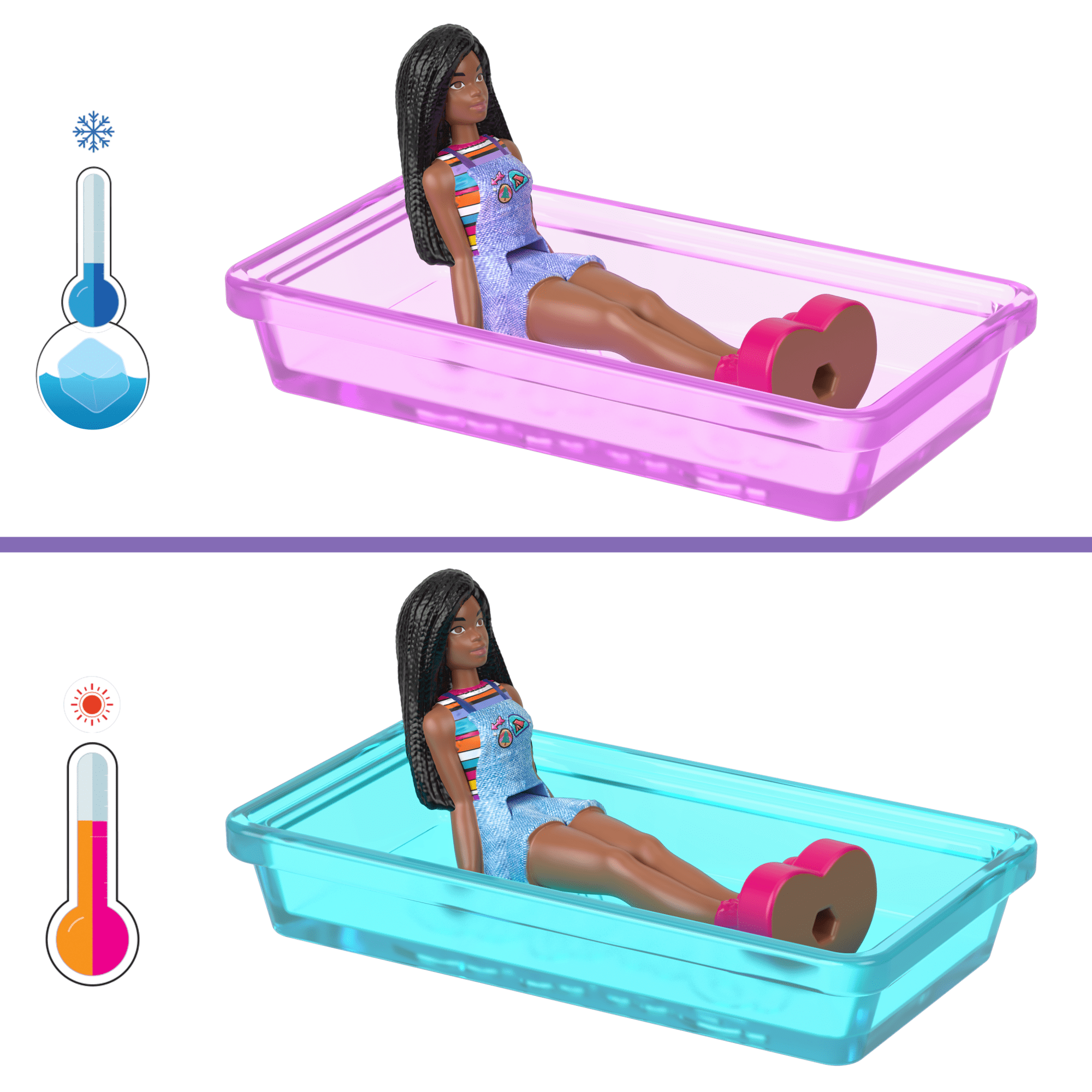 Barbie Mini BarbieLand Veículo para Boneca Trailer dos Sonhos