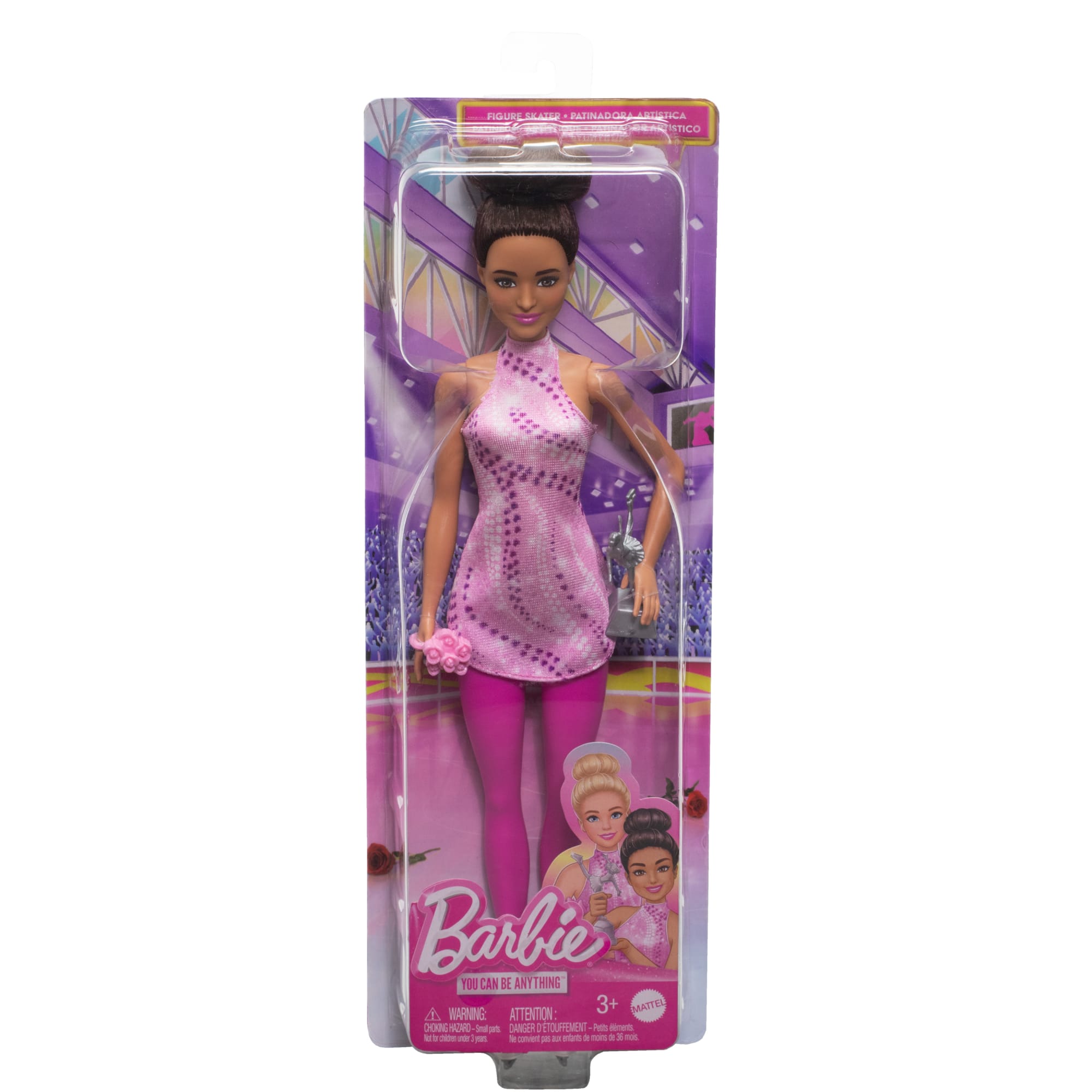 Barbie Profissões Boneca Patinagem artística