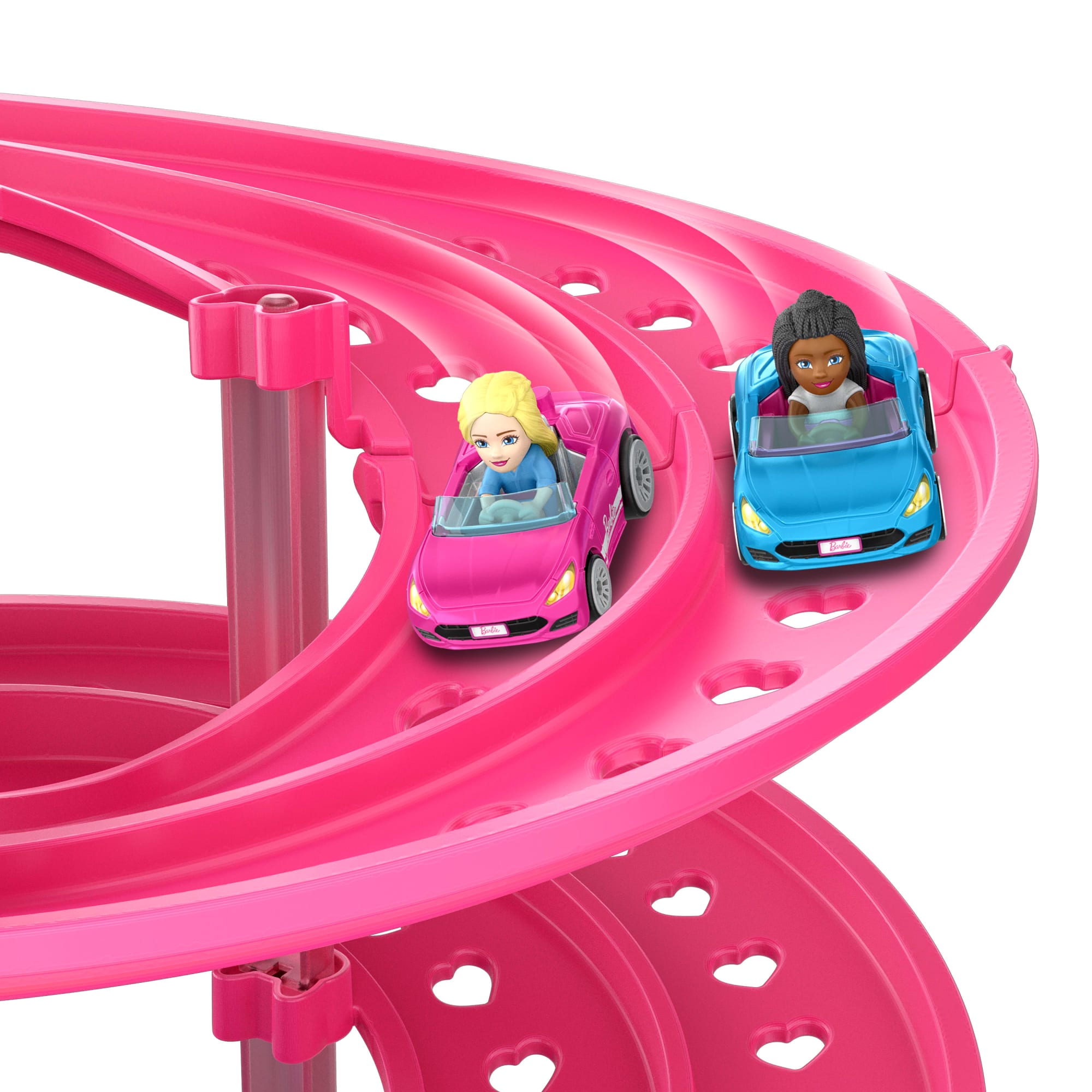 Hot Wheels  Racerverse  Coffret Piste  Course Spirale Barbie