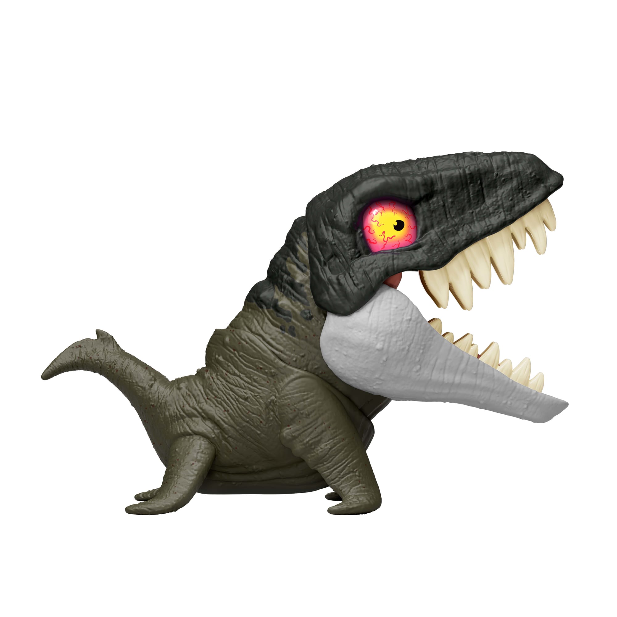 Jurassic World Mighty Little Biters Dinosaur Toy With Bite Action, Eye Change, Collectible Figure