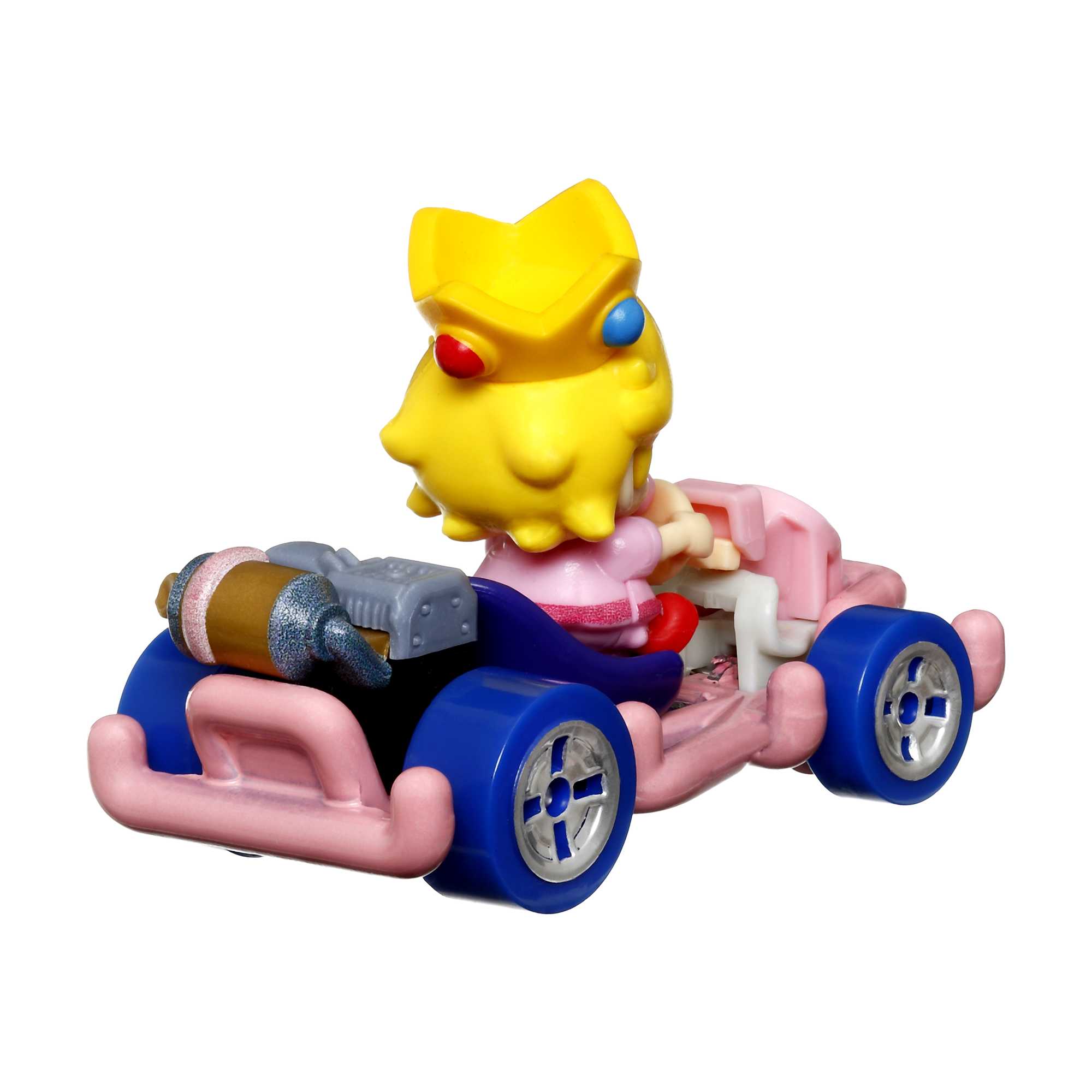 Hot Wheels Mario Kart Veículo de Brinquedo Baby Peach Pipe Frame