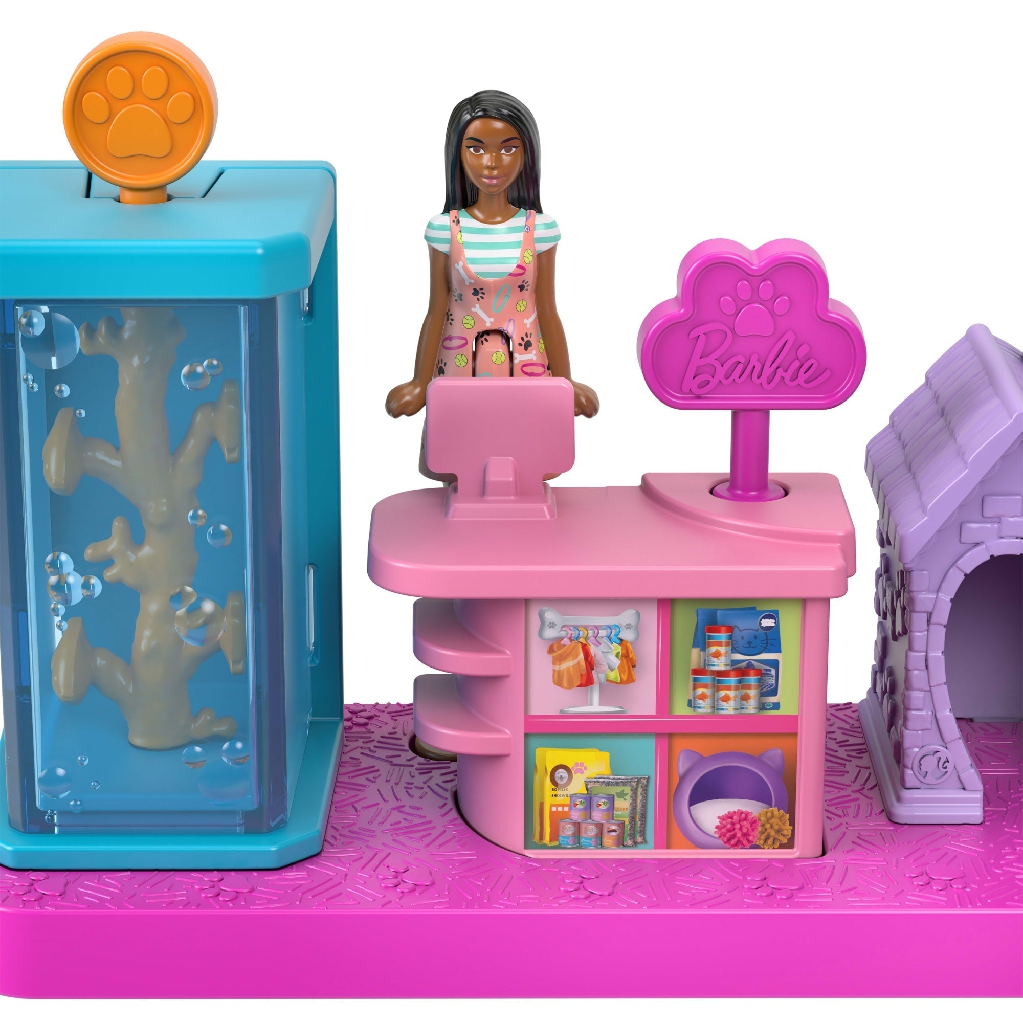 Barbie Mini BarbieLand Set de Juego Boutique para Mascotas