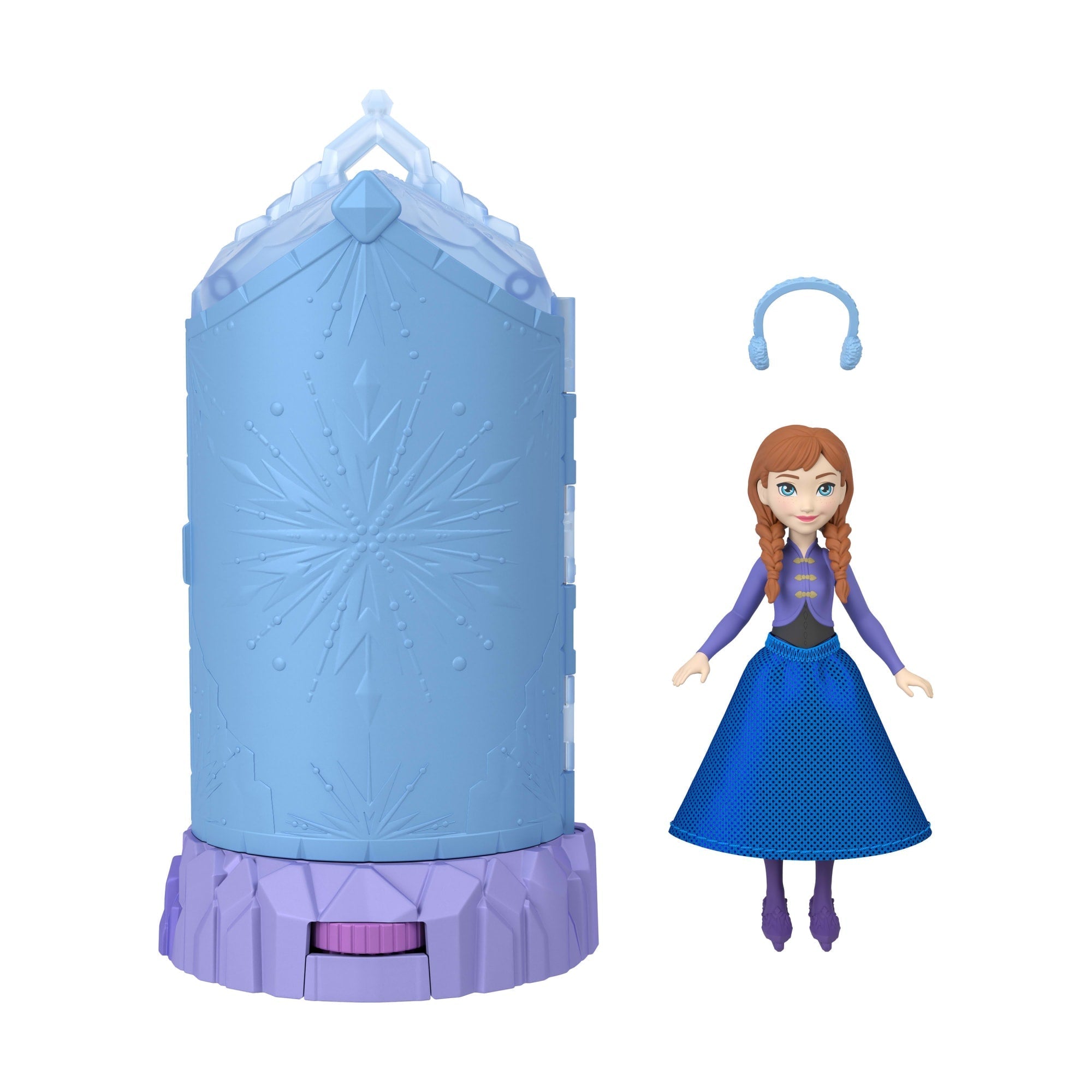 Disney Frozen Conjunto de Brinquedo Castelo de Gelo Spin Surprise