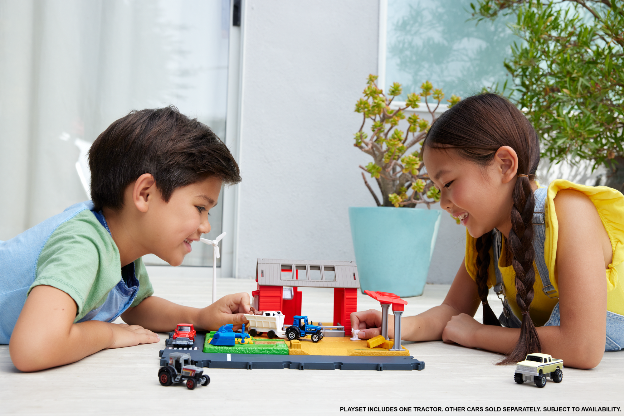 Matchbox  Action Drivers  Coffret  Aventure à La Ferme Matchbox