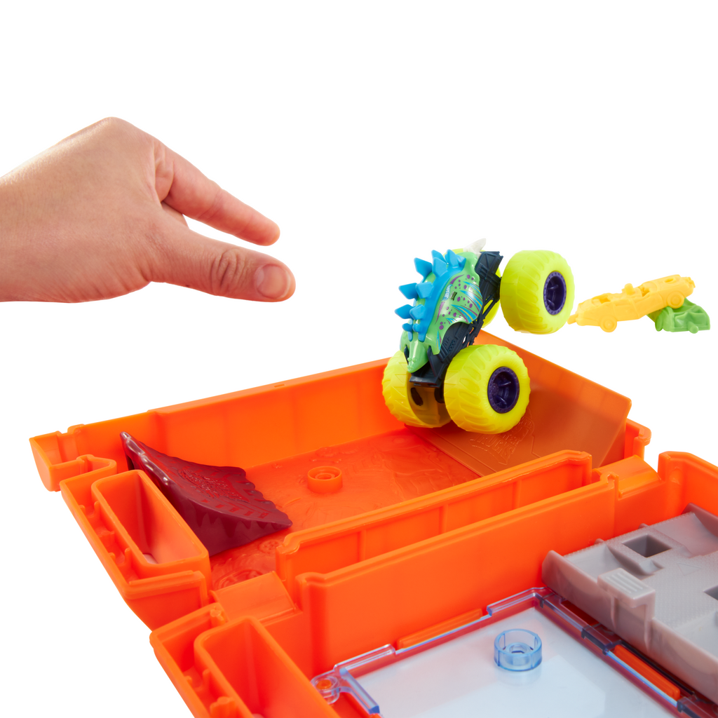 Hot Wheels Monster Trucks-Jerrican-Coffret Motosaurus 1/64