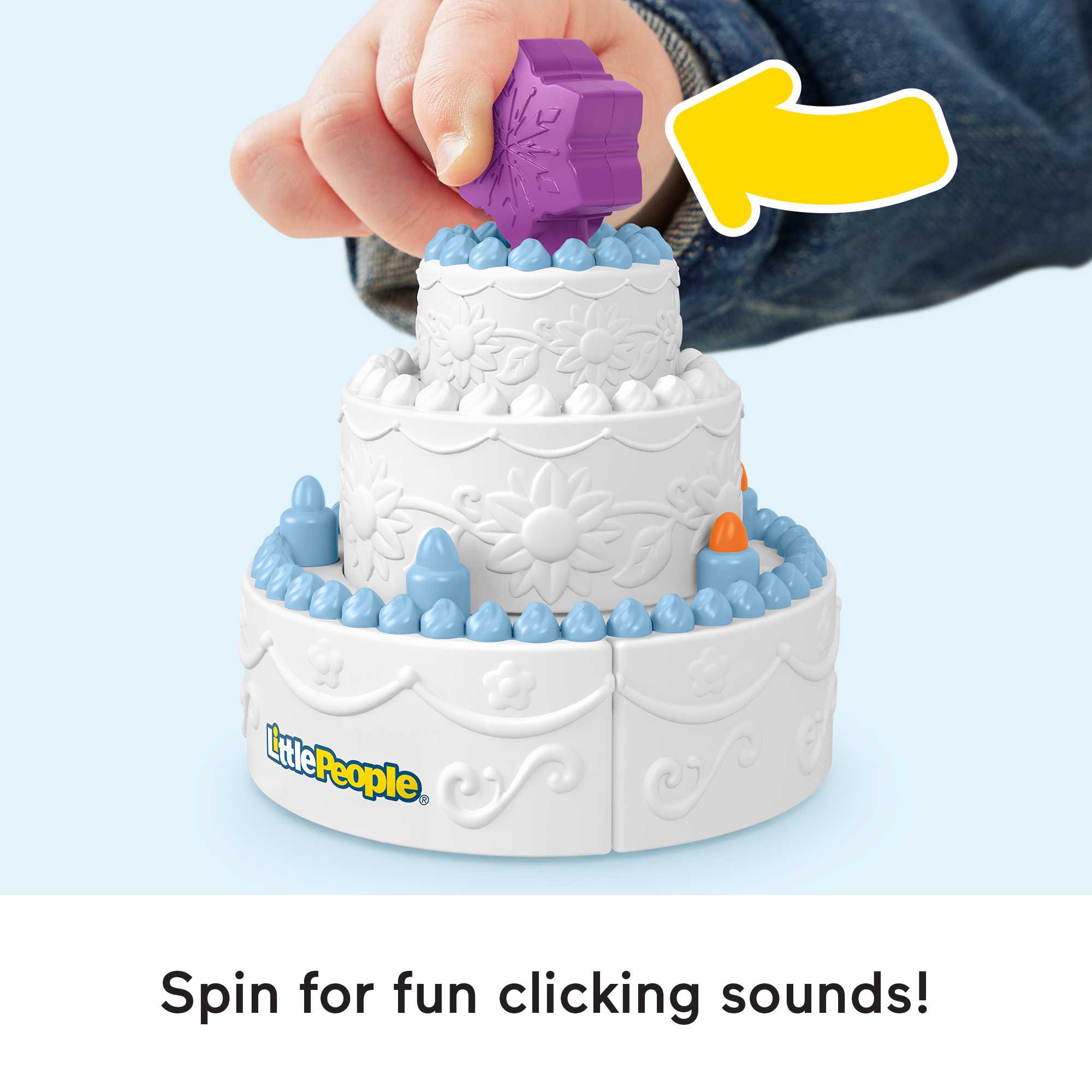 Disney Frozen Elsa & Olaf's Party Little People Toddler Playset With Figures, 12 Pieces