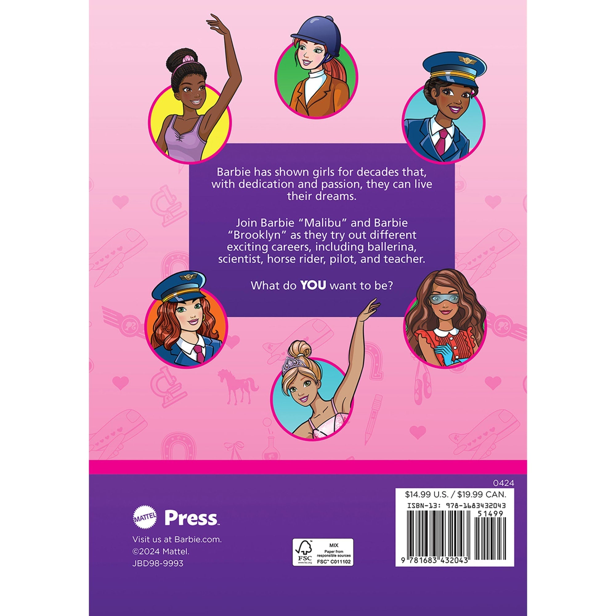 Barbie: You Can Be 5 Minute Storybook Collection (Ages 3 - 7)