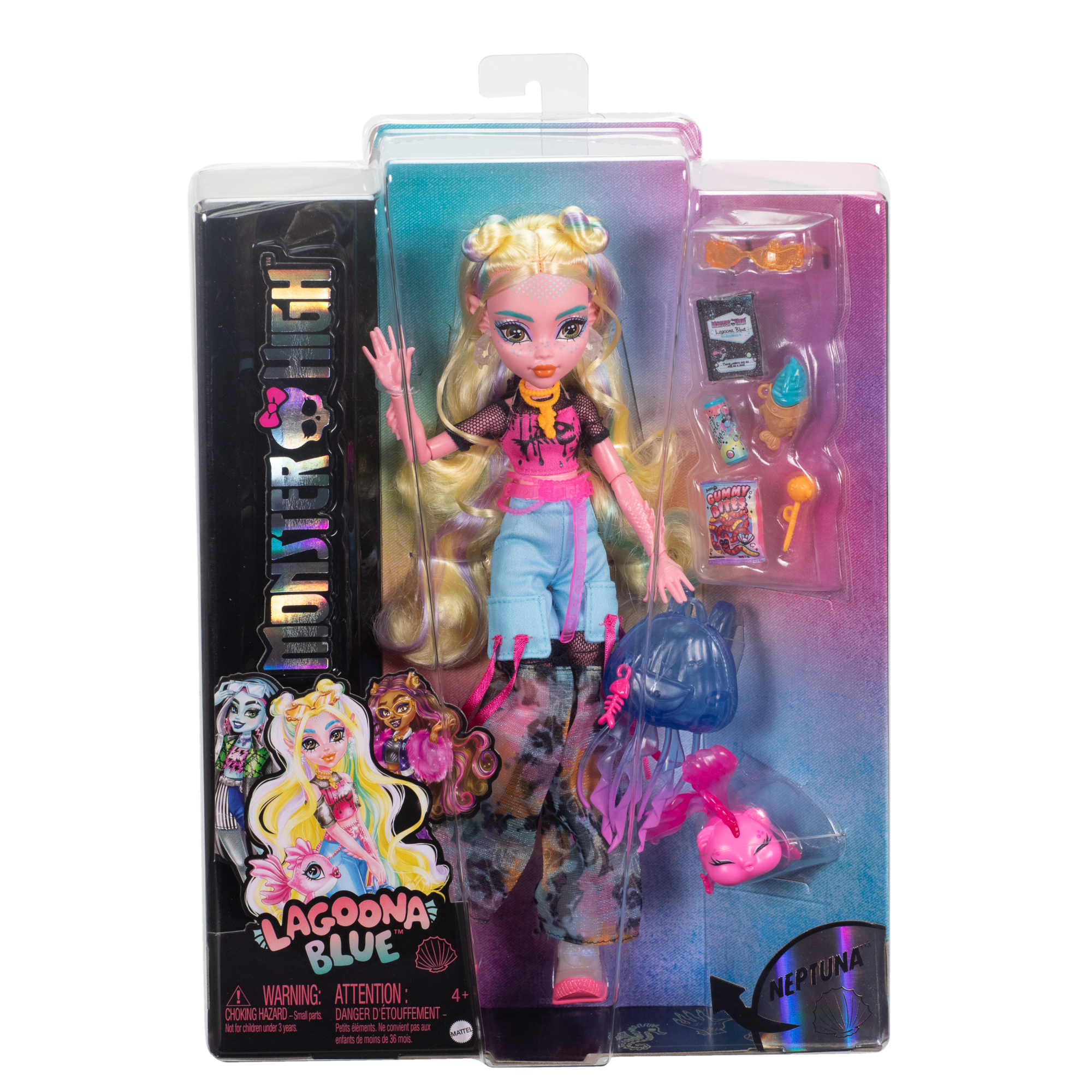 Monster High Boneca Lagoona Novo Visual
