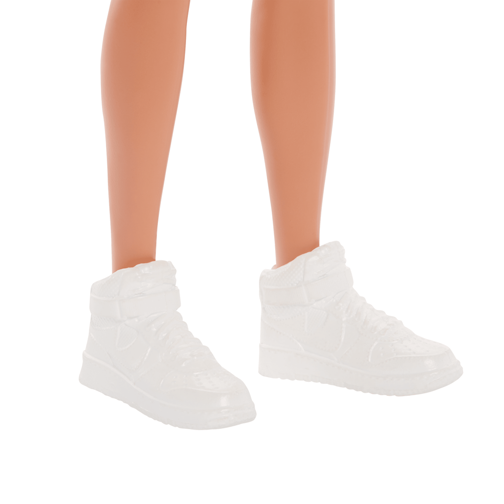 Barbie Fashionista Boneco Ken Camisa Colorida e Short Roxo