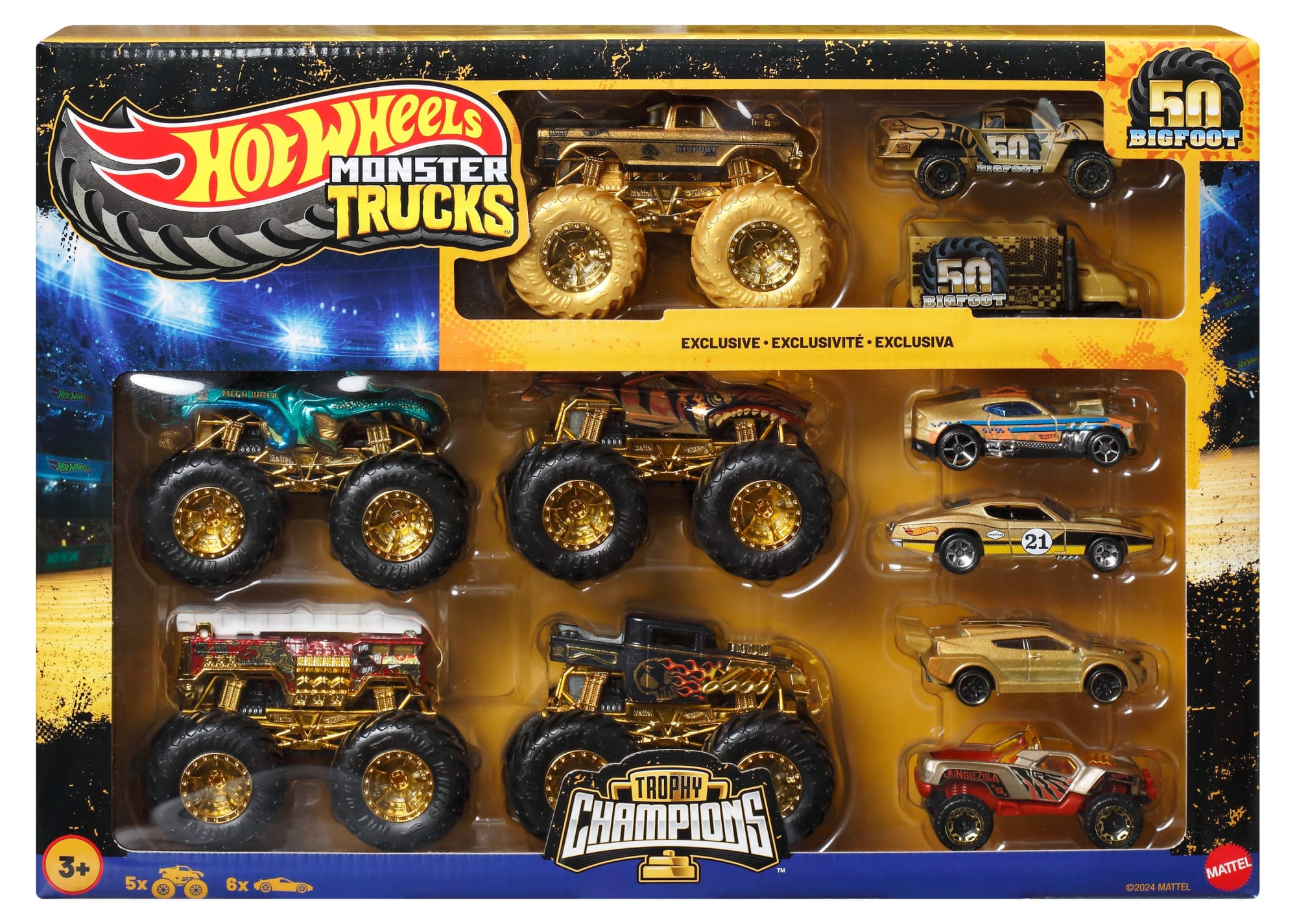 Hot Wheels  Monster Trucks  Trophy Champions (Champions de Trophées)