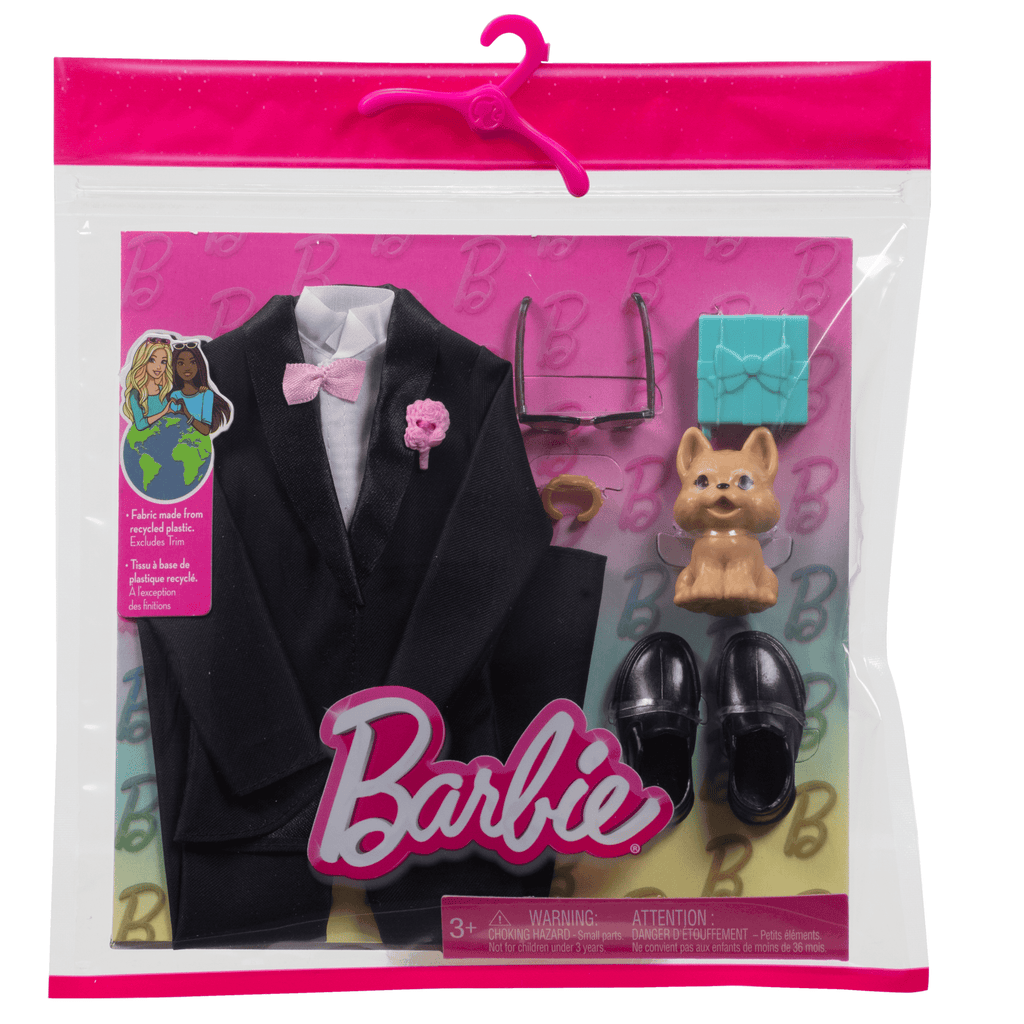 Barbie CloThes, Groom Fashion Pack For Ken Doll On Wedding Day