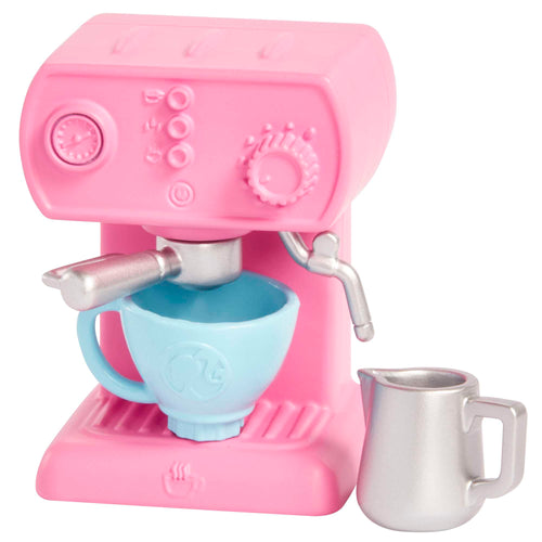Barbie Chelsea Can Be… Barista Doll And 7 Career-Themed Accessories Including Coffee Maker