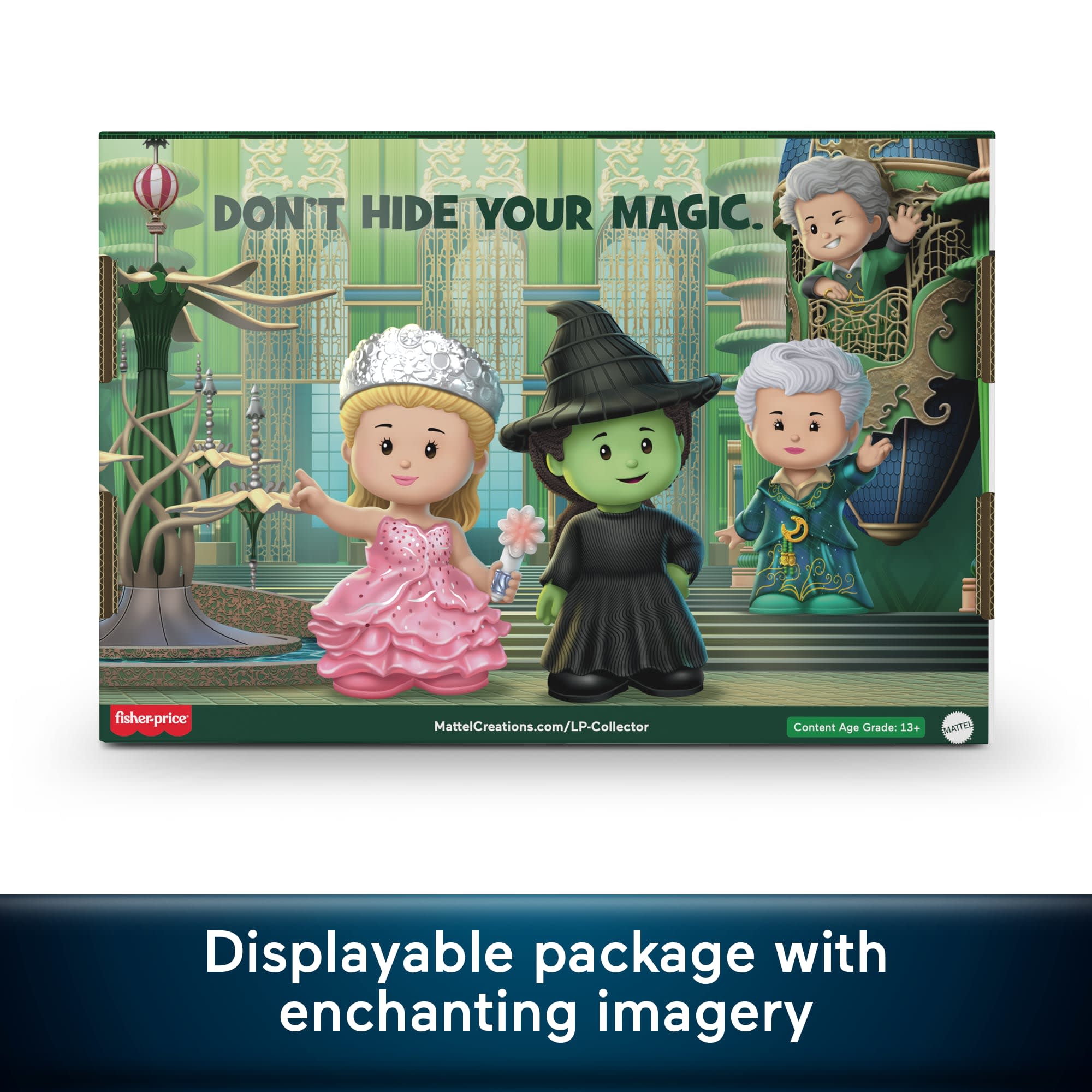 Little People Collector Wicked The Musical Movie Special Edition Set For Fans, 4 Figures