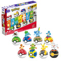 MEGA Pokémon Building Toy Kit With 8 Action Figures And Poké Balls (191 Pieces) For Kids