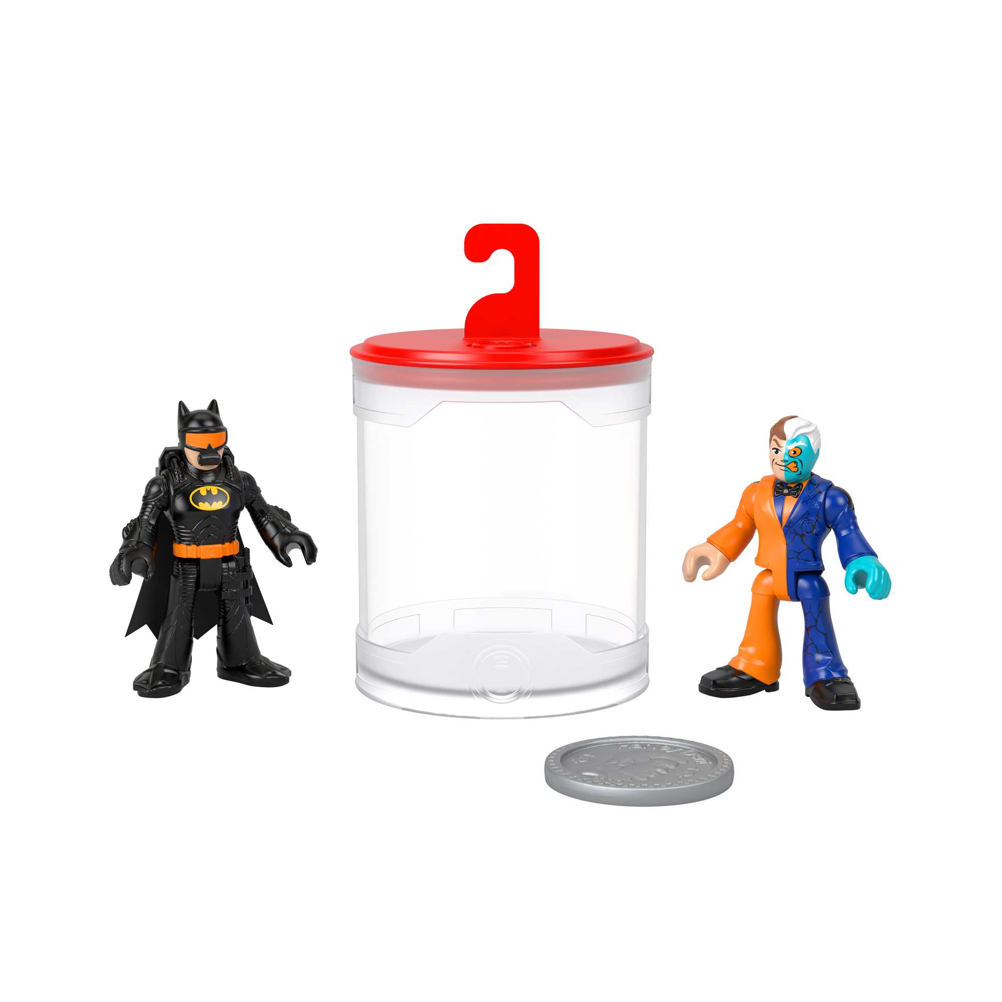 Imaginext DC Super Friends Color Changers Batman & Two-Face 3-Piece Figure Set For Kids