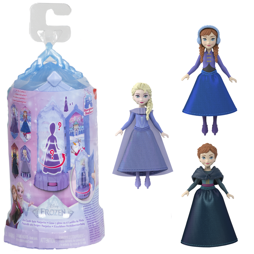 Disney Frozen Conjunto de Brinquedo Castelo de Gelo Spin Surprise