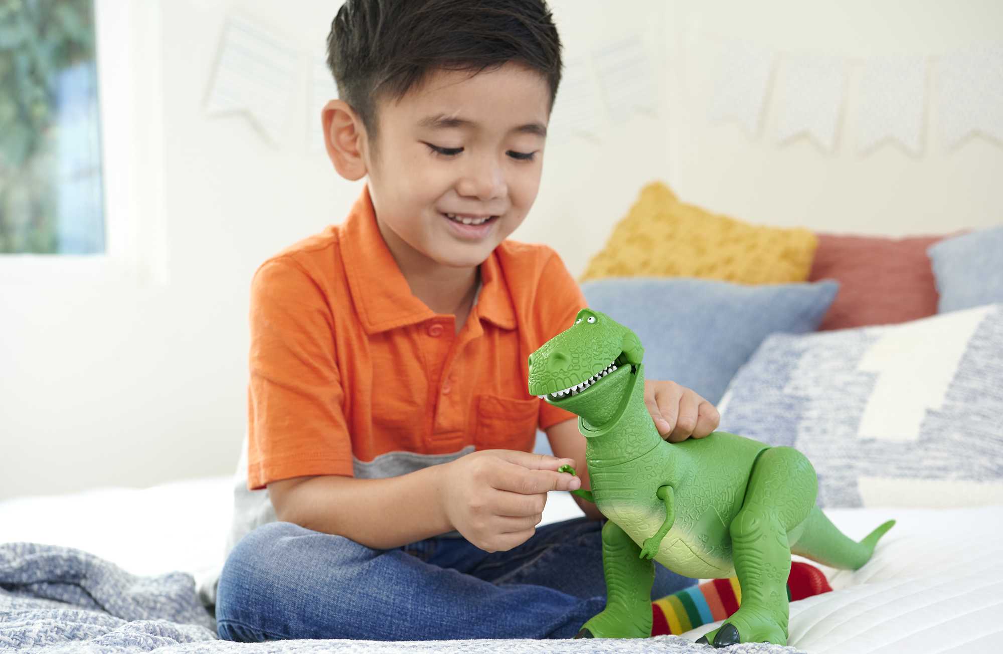 Disney Pixar Toy Story Figura de Acción Rex con Frases y Sonidos 12