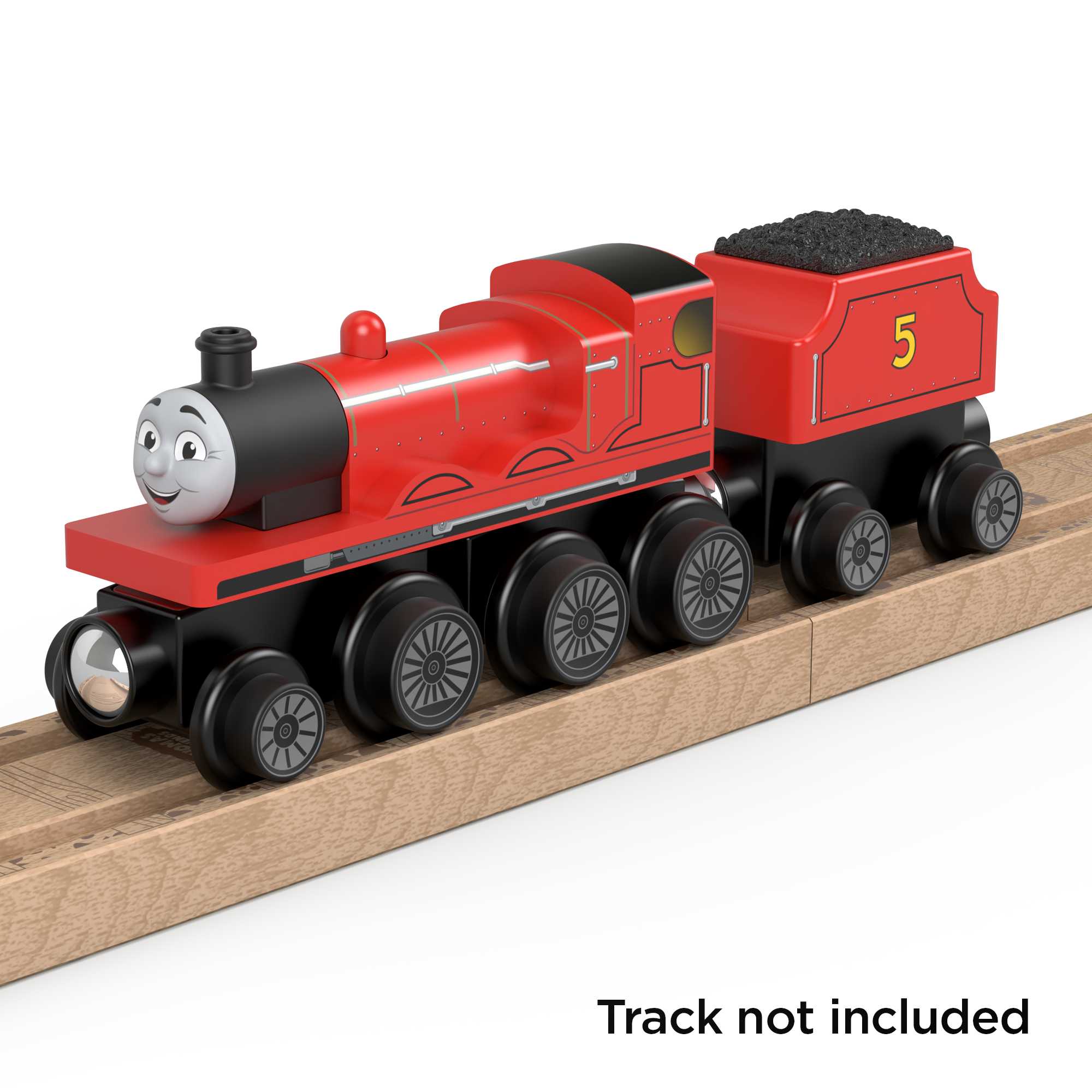 Fisher-Price Thomas & Friends Wooden Railway James Engine And Coal-Car