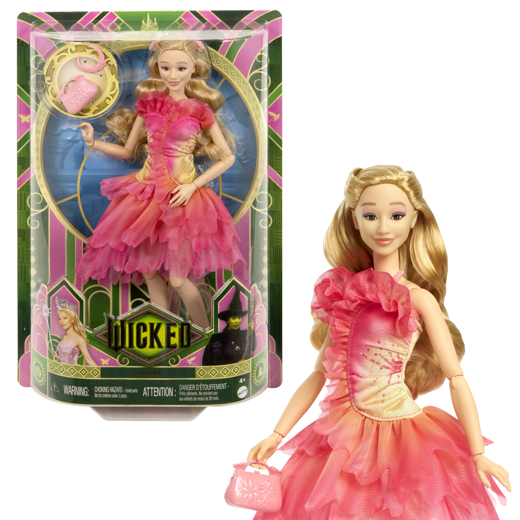 Universal Pictures’ Wicked Glinda Fashion Doll With Removable Fashions & Accessories
