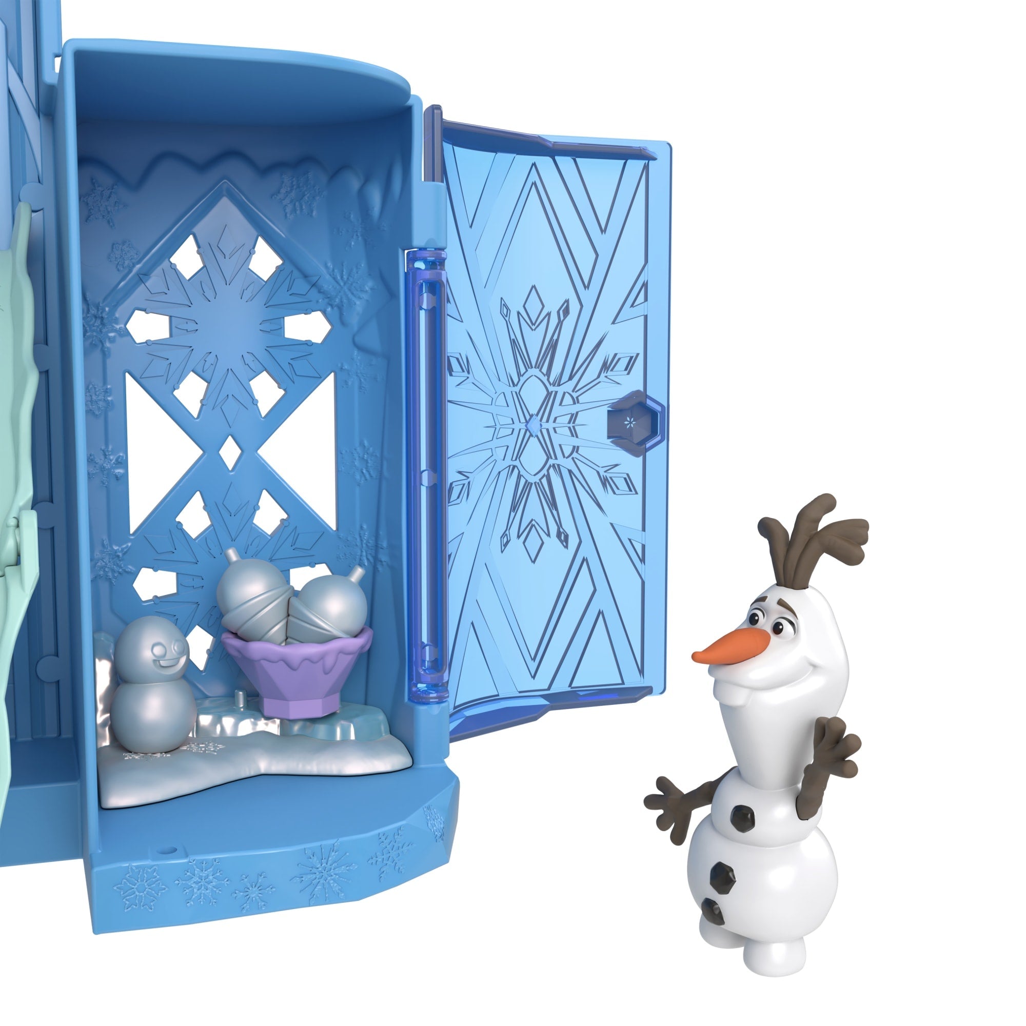 Disney Frozen Casa de Bonecas Castelo da Elsa Empilhável