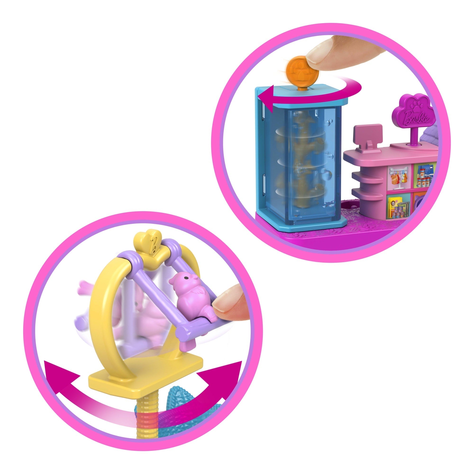 Barbie Mini BarbieLand Set de Juego Boutique para Mascotas