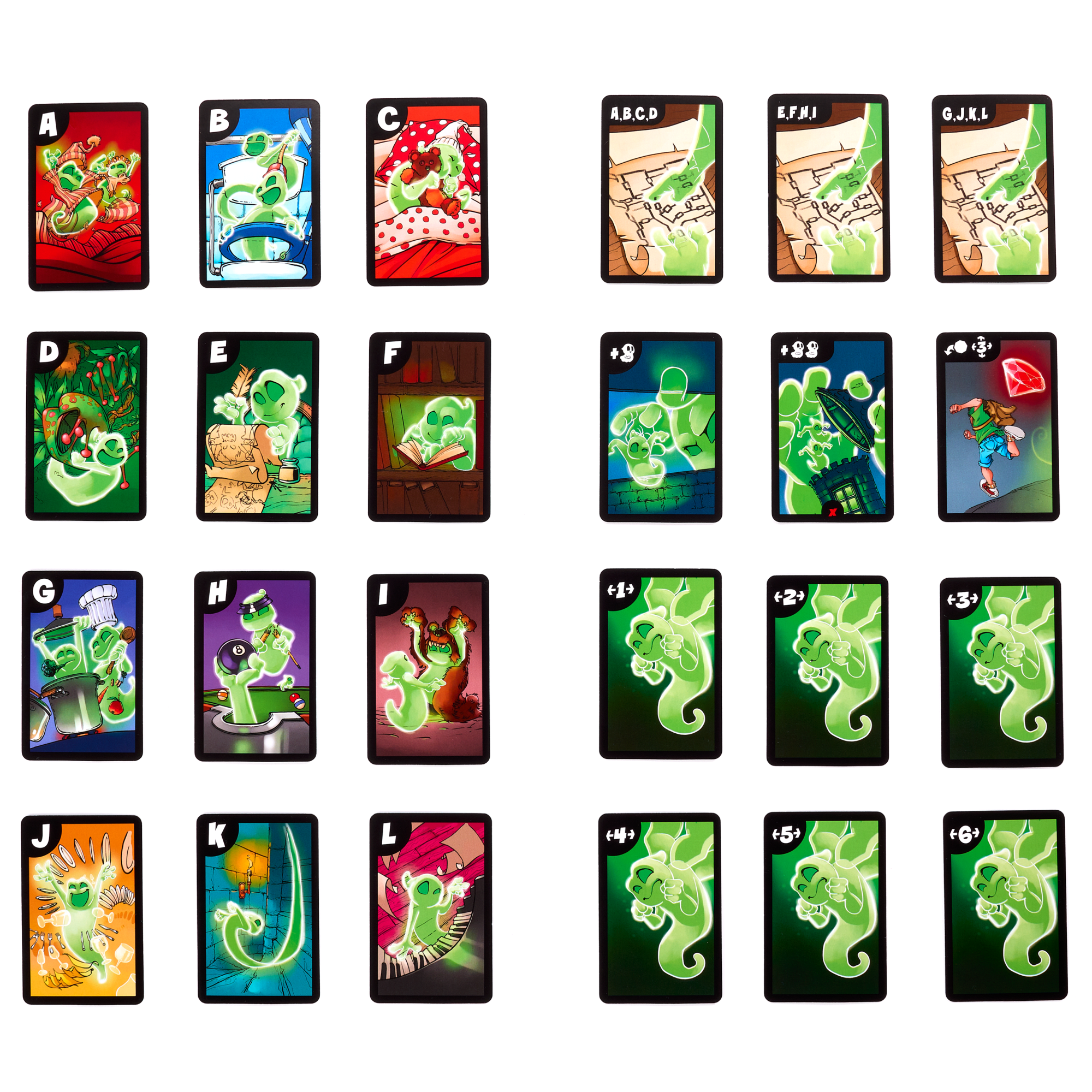 Ghost Fightin’ Treasure Hunters Anniversary Edition Board Game, Cooperative Family Game With 2 Ways To Play For 2-5 Players