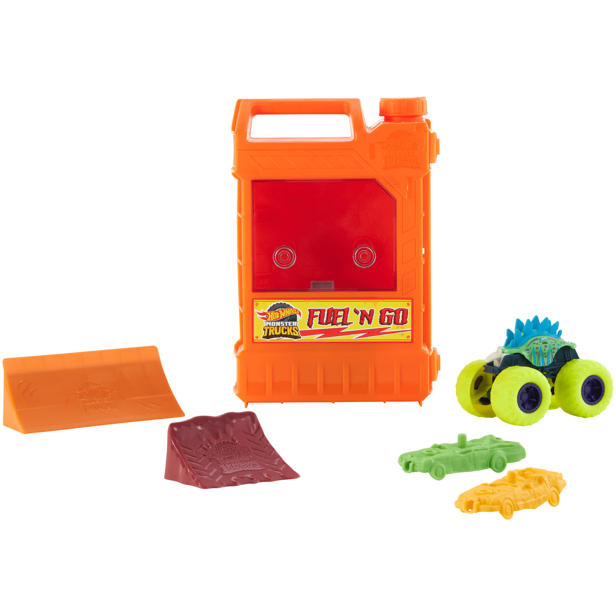 Hot Wheels Monster Trucks-Jerrican-Coffret Motosaurus 1/64