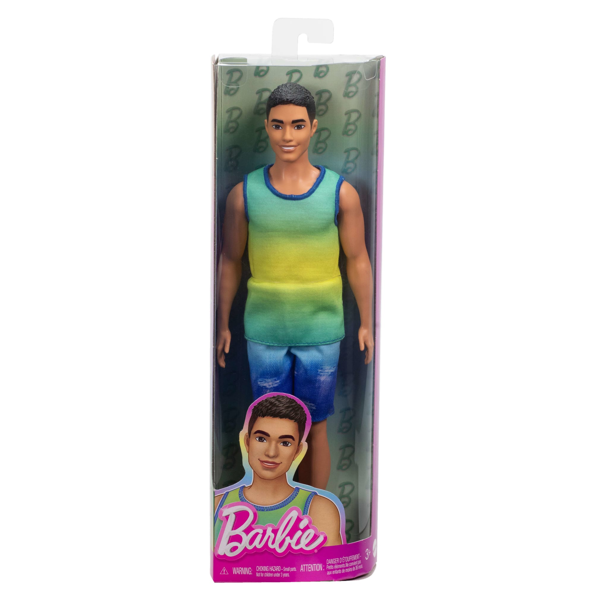 Barbie Fashionista Boneco Ken Regata e Shorts