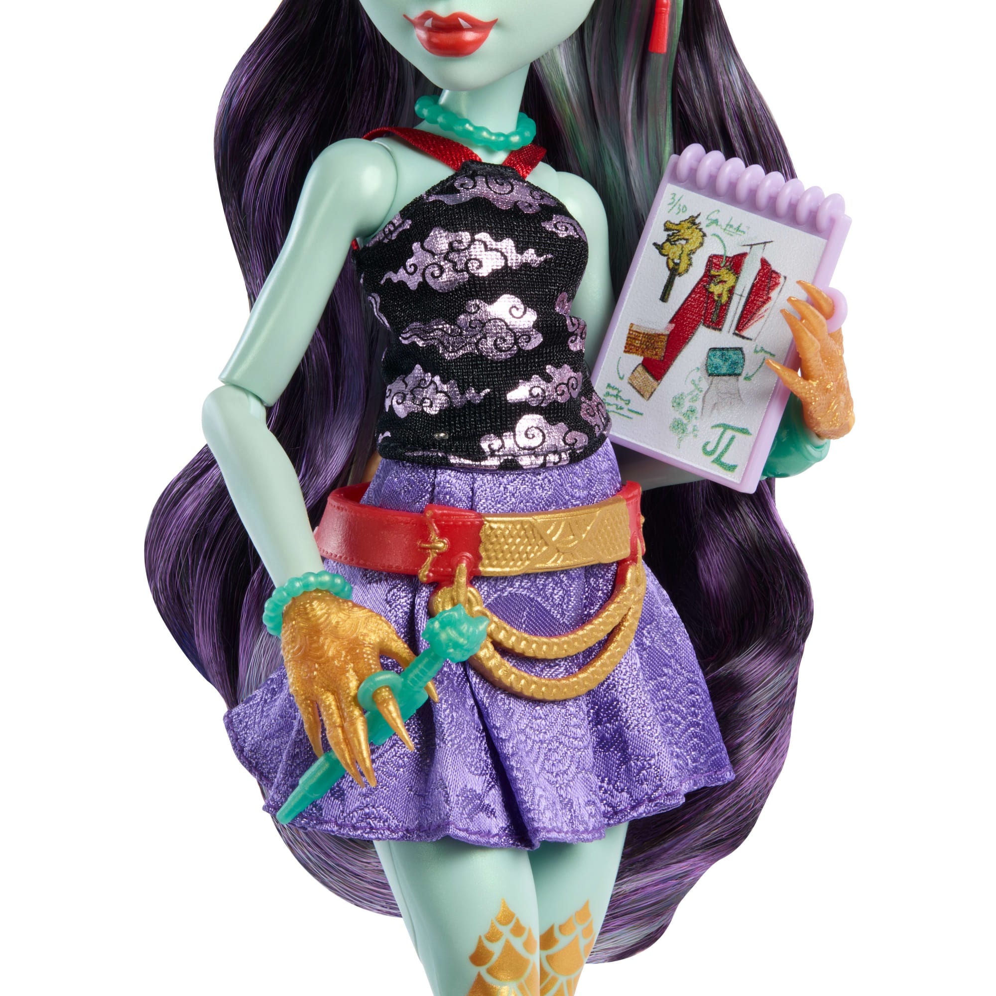 Monster High Boneca Jinafire Long