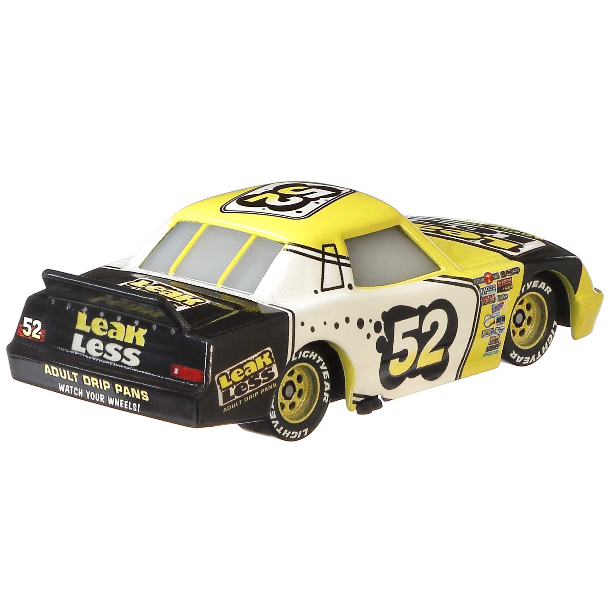 Cars de Disney y Pixar Diecast Vehículo de Juguete Leak Less 52