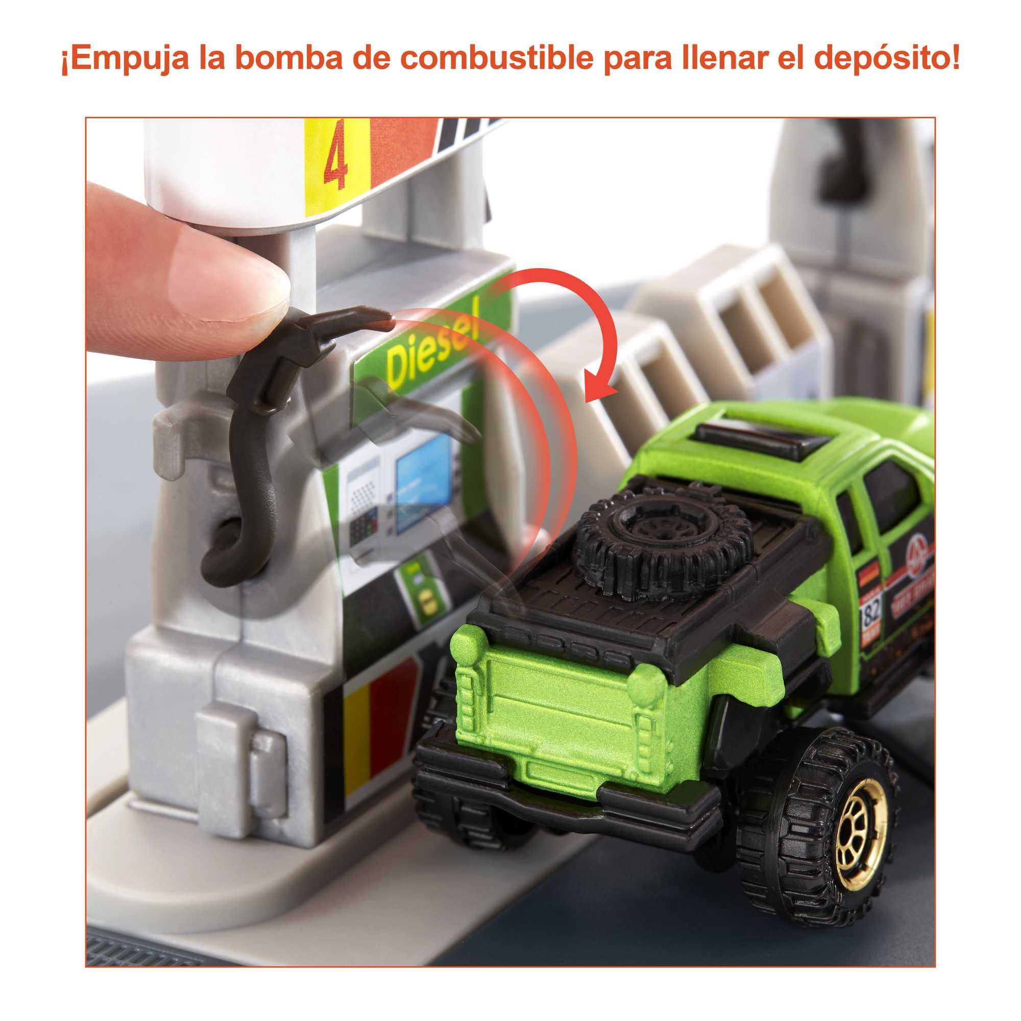 Matchbox Set de Juego Acción Estación de Gasolina